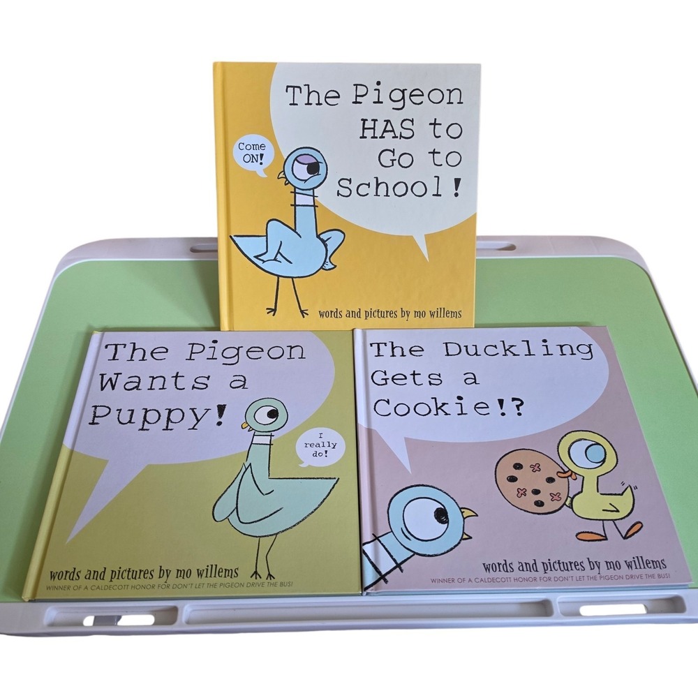 Pigeon Series Books by Mo Williams Lot Of 3 HC